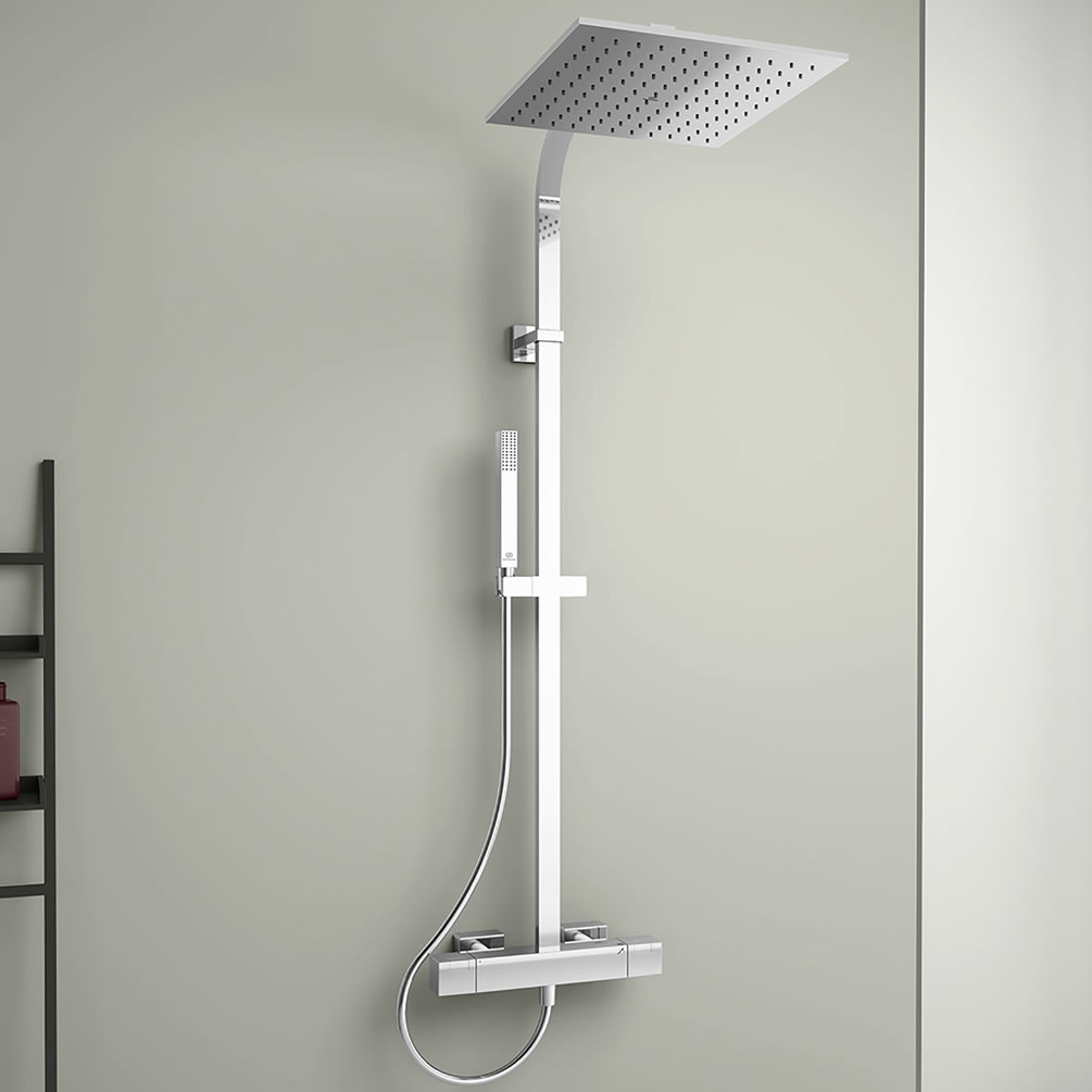 Lifestyle image of Ideal Standard Ceratherm C100 Exposed Thermostatic Shower Column